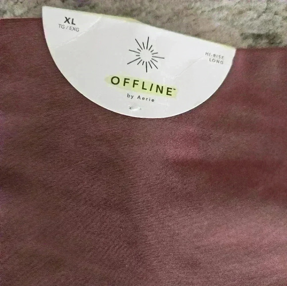 Aerie Offline Women's Rust Brown High-rise 7/8 Long Legging XL - Picture 5 of 10